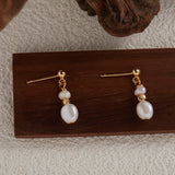 Eva – Elegant Earrings with Pearls and Subtle Movement