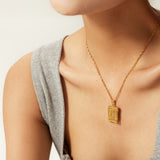 Elisabeth – Gold Necklace with Symbolic Charms