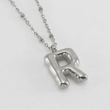 Irena – Gold Necklace with Initial Charm