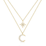 Elisa – Silver Necklace with Circular Pendant
