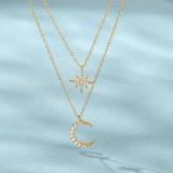 Elisa – Silver Necklace with Circular Pendant