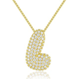 Frieda – Gold chain with natural pendant