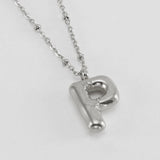 Irena – Gold Necklace with Initial Charm