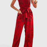 Riley Sleeveless Linen Jumpsuit