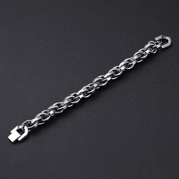Knox Riven Bracelet | White Gold