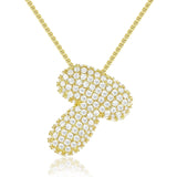 Frieda – Gold chain with natural pendant