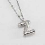 Irena – Gold Necklace with Initial Charm