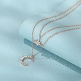Elisa – Silver Necklace with Circular Pendant