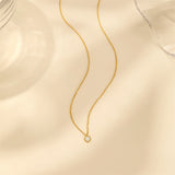 Helena – Delicate Silver Necklace with Tiny Heart