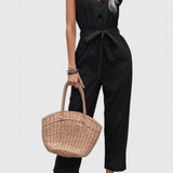 Marie Mono Sleeveless with Buttons
