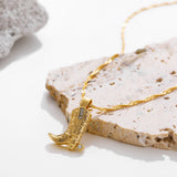Johana – Elegant Necklace with Golden Pendants