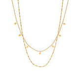 Helena – Elegant gold necklace with geometric design