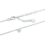 Klara – Minimalist Silver Collar with Pendant