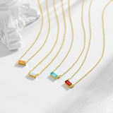 Livia – Silver necklace with delicate pendant