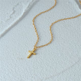 Elina – Double silver necklace with pendant