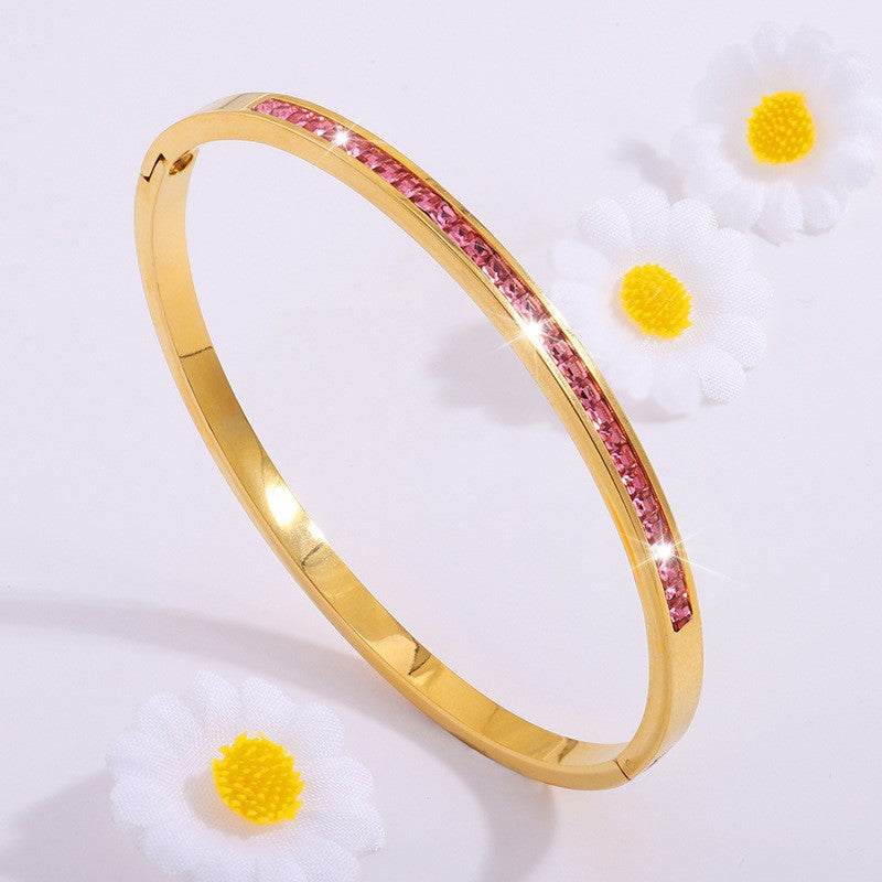 Liora Bellanotte Pink and Gold Bracelet