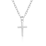 Elina – Double silver necklace with pendant