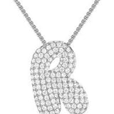 Frieda – Gold chain with natural pendant