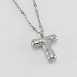 Irena – Gold Necklace with Initial Charm