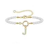 Auden Key Personalized Bracelets with Letters | Gold