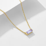 Livia – Silver necklace with delicate pendant