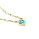 Klara – Minimalist Silver Collar with Pendant