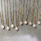 Elisa – Delicate Gold Chain with Mini Cross