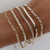 BONITA | Set of Gold Bracelets