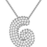 Frieda – Gold chain with natural pendant