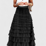Capucine Vintage Long Tulle Skirt
