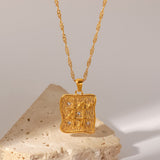 Elisabeth – Gold Necklace with Symbolic Charms