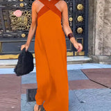 Quirina | Cross-Over Maxi Dress