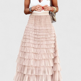 Capucine Vintage Long Tulle Skirt