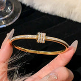Vianna Shiny Bracelet in White Gold