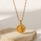 Elisabeth – Gold Necklace with Symbolic Charms
