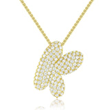 Frieda – Gold chain with natural pendant