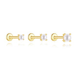 Paul – Elegant gold hoops with a contemporary design.