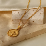 Elisabeth – Gold Necklace with Symbolic Charms
