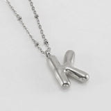 Irena – Gold Necklace with Initial Charm