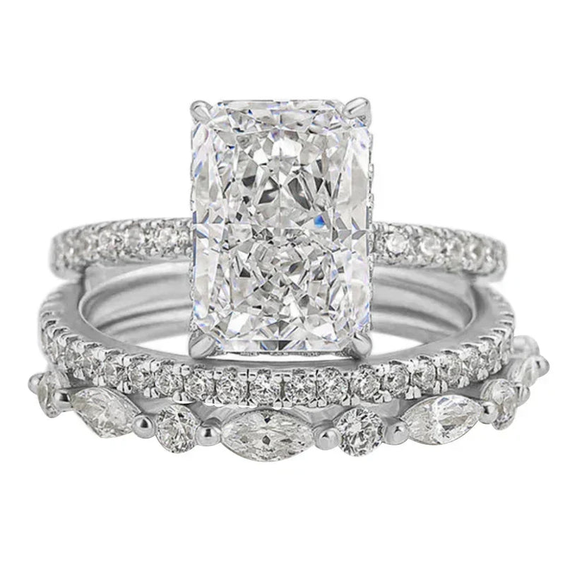 Jaily 3-Piece Wedding Ring Set
