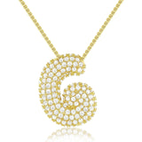 Frieda – Gold chain with natural pendant