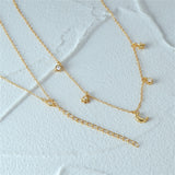 Theresa Silver Necklace with Link Design