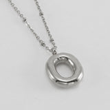 Irena – Gold Necklace with Initial Charm