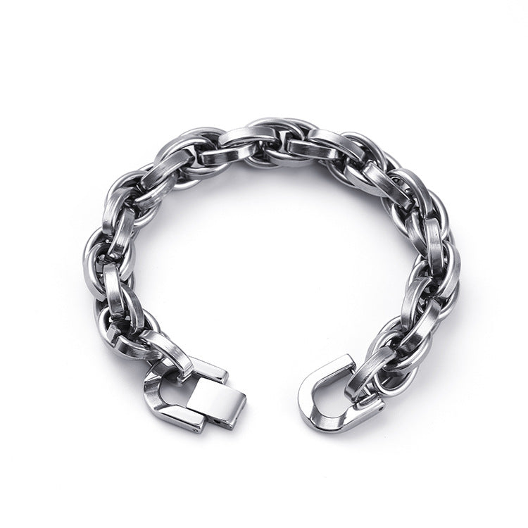 Knox Riven Bracelet | White Gold