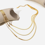 Sofie – Delicate Layered Gold Necklace