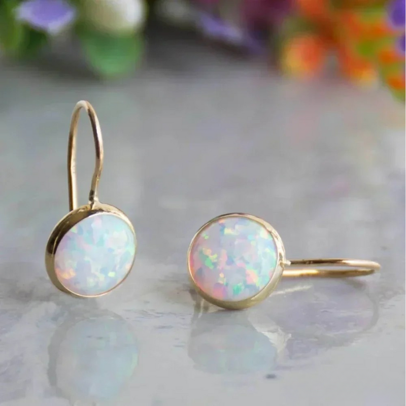 Elisa – Silver Earrings with Geometric Design