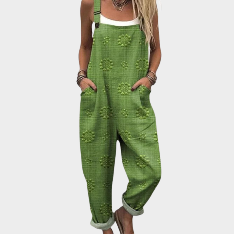 Cristina™ | Comfortable Printed Jumpsuit