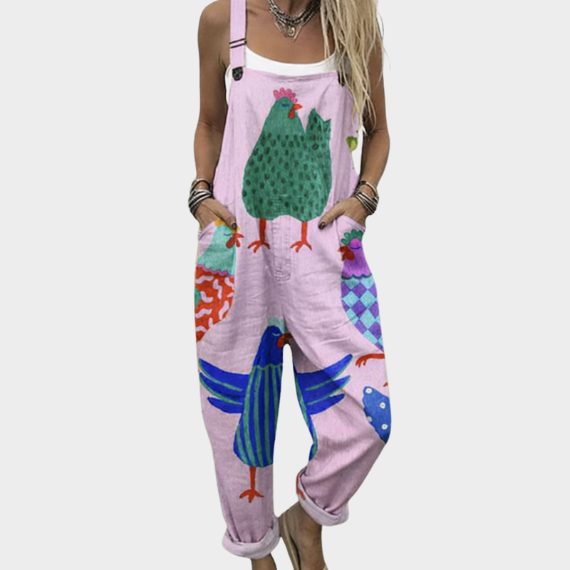 Joaquina™ | Comfortable Overall with Print