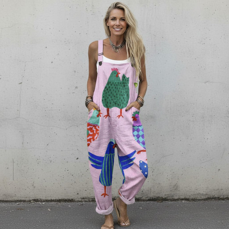 Joaquina™ | Comfortable Overall with Print