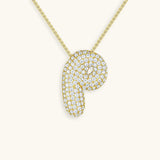 Melanie – Double Heart in Gold Necklace